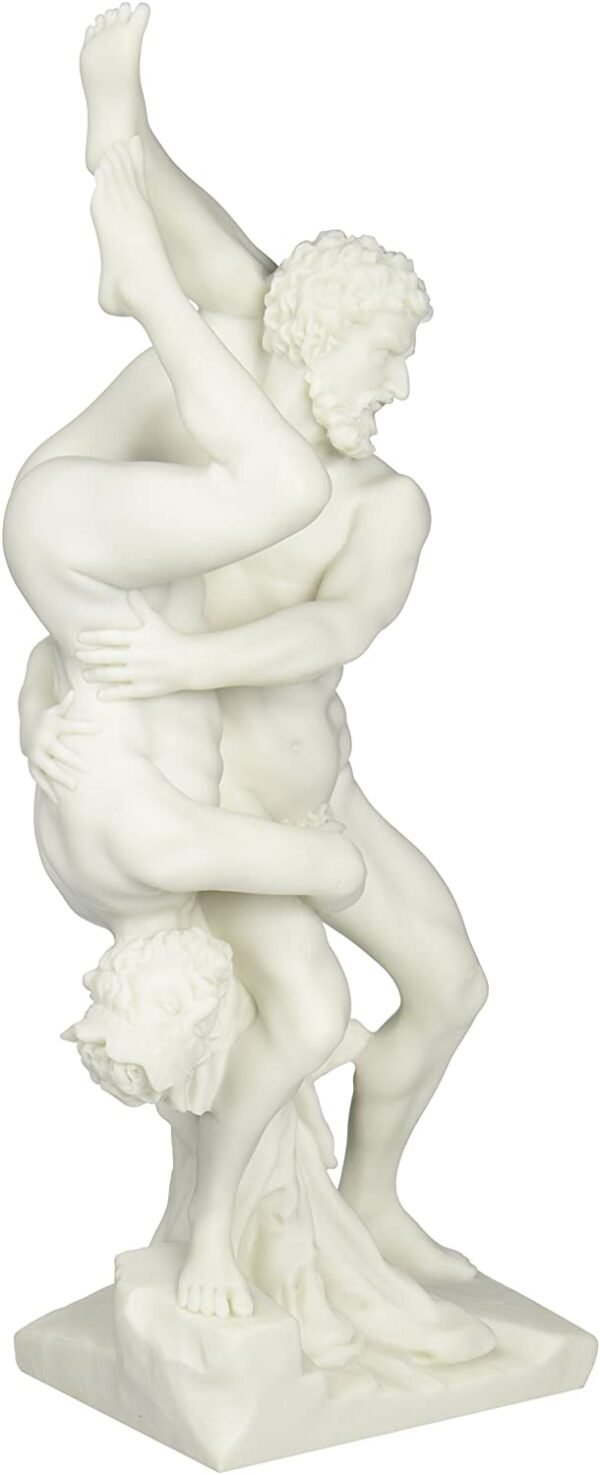 Magic  Collection~Design Toscano WU74741 Farnese Hercules Roman God Statue, 10 Inch, Bonded Marble Polyresin, White