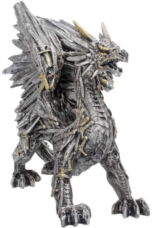 Steampunk Collection~Swordwing Small 20.5cm Figurine, Silver, One Size