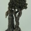 Magic  Collection~Resin Statues Greek Goddess Athena Under Olive Tree Bronze Finish Statue 5.25 X 9.5 X 4.5 Inches Bronze
