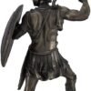 Magic  Collection~Bronzed Spartan Warrior with Sword and Hoplite Shield Statue