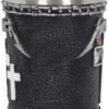 Band Merchandise~ B4683N9 Metallica-Master of Puppets Shot Glass 7cm, Resin w/Stainless Steel Insert, Black