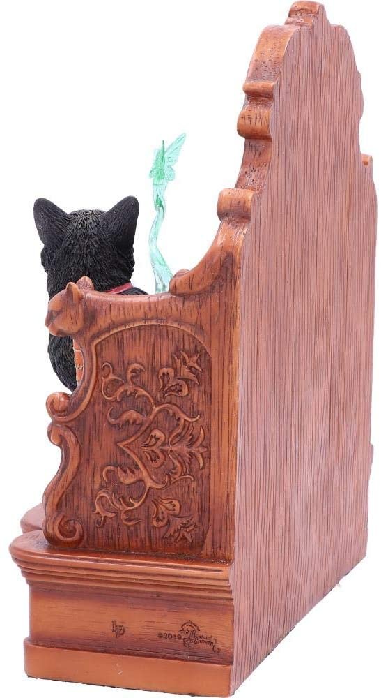 Artist Collections~ B4955R0 Lisa Parker Absinthe Cat and Green Fairy Figurine, 21.5cm