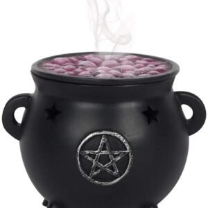 Spirit of Equinox Pentagram Cauldron Incense Holder