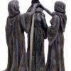 Magicun N.Giftware~Mother Maiden & Crone Backflow Incense Burner 18cm Black, Resin
