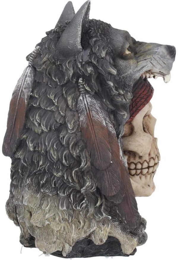 Dark Collection~Wolf Spirit Figurine 29cm Ivory