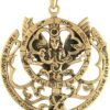 Bronze Queen of Heaven Astarte Ishtar Goddess Pendant
