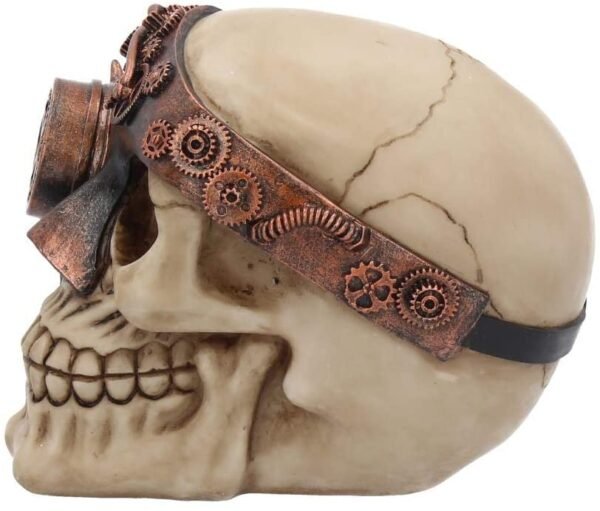 Steampunk Collection~Monocle Man Figurine 15cm Ivory