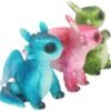 Magicun N.Giftware~Tiny Dragons (Set of Three) Figurine 8cm Multi-Coloured