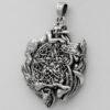 Sterling Silver Fairy Pentacle Pendant