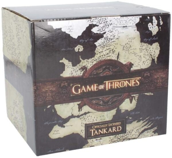 Magicun N.Giftware~The Seven Kingdoms Tankard Game of Thrones Mug 23cm Blue