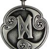 Soloman Pentant~Pewter Dagaz Rune of New Beginnings Pendant Necklace