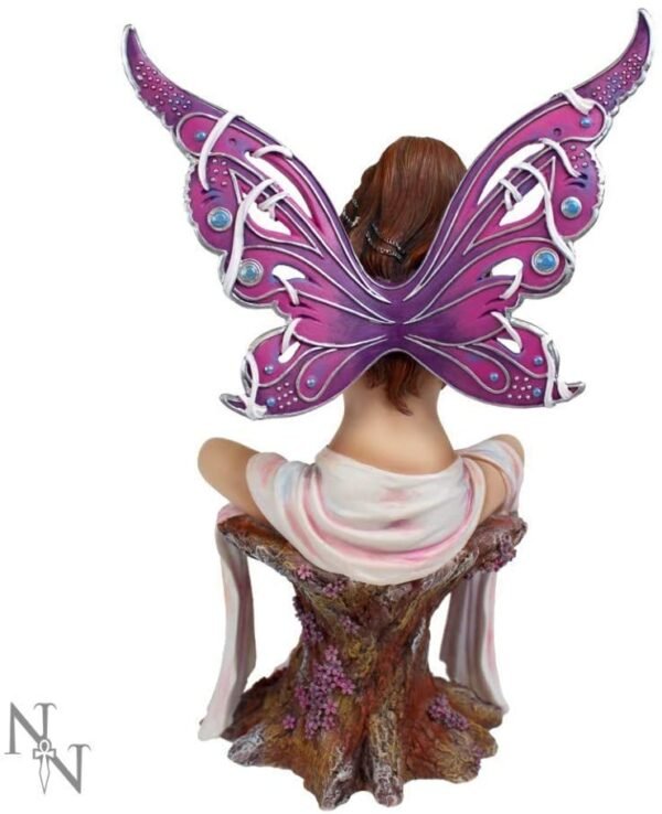 Fantasy Collection~ Jewelled Fairy Amethyst Figurine 26cm Purple
