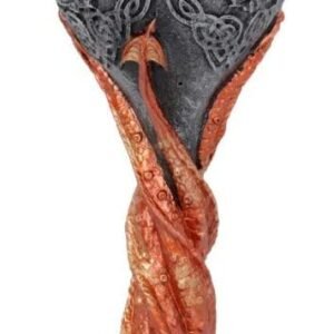 Fantasy Collection~ Dragons Weave Goblet Goblet 14cm Black
