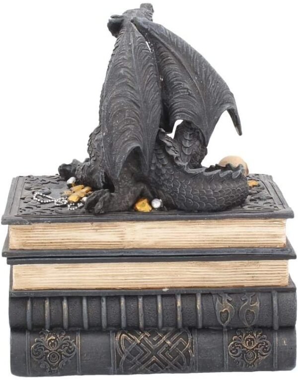 Magicun N.Giftware~Secrets Of The Dragon Box 19cm Black