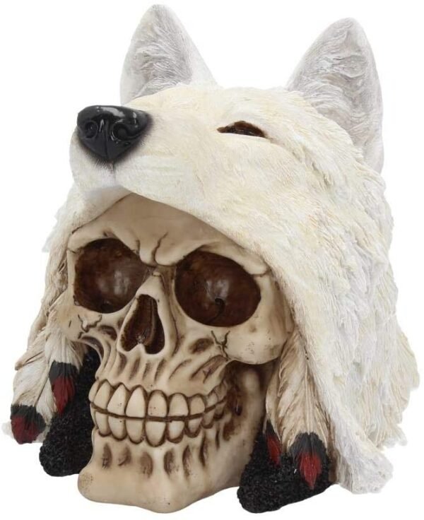 Dark Collection~Night Wolf Figurine 19cm Black