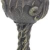 Dark Collection~Cthulhu's Thirst Goblet 21cm Green, Resin w/Stainless Steel Insert, 17cm