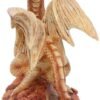Artist Collections~ Anne Stokes Age Small Desert Dragon Figurine, Yellow, 13cm