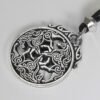 Soloman Pentant~Pewter Celtic Knot Horse Triskele Pendant