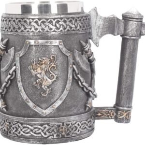 Mythology Collection~ Victory of Battle Tankard Mug 20cm Silver