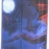 Artist Collections~ Fire in the Sky James Ryman Hip Flask 13cm Blue