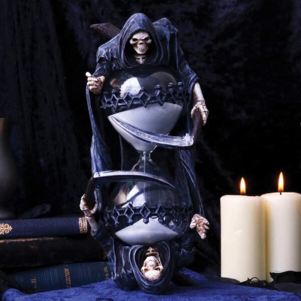 Artist Collections~ Soul Reaper Sand Timer Anne Stokes 20cm, Resin, Black, One Size