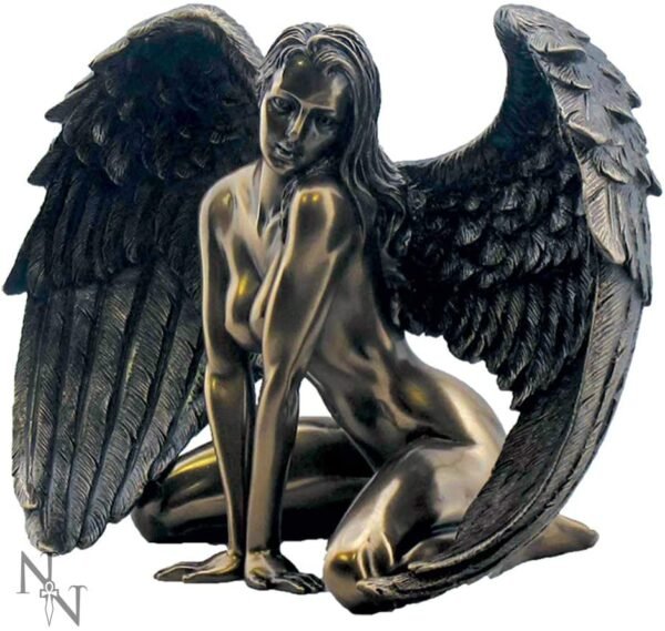 Light Collection~Angels Passion Figurine 17.5cm Bronze, Resin