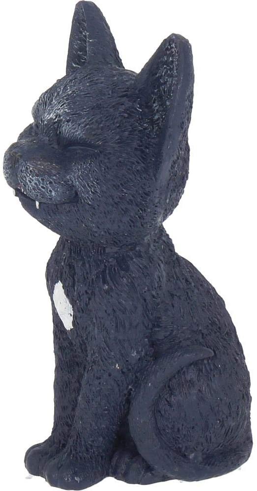 Magicun N.Giftware~Count Kitty, Resin, Black, One Size