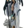 Magic  Collection~Arcana The Magi by Ruth Thompson White Wizard with Tiger and Dragon Statue