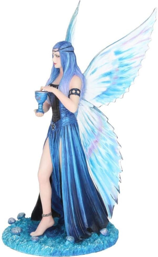 Artist Collections~ Enchantment Anne Stokes Figurine 26cm Blue, Resin
