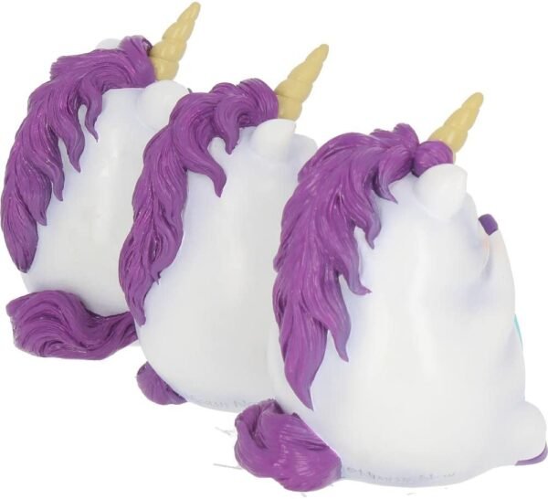 Nemesis Now Three Wise Pukicorns Figurine 8.5cm White, Resin, One Size