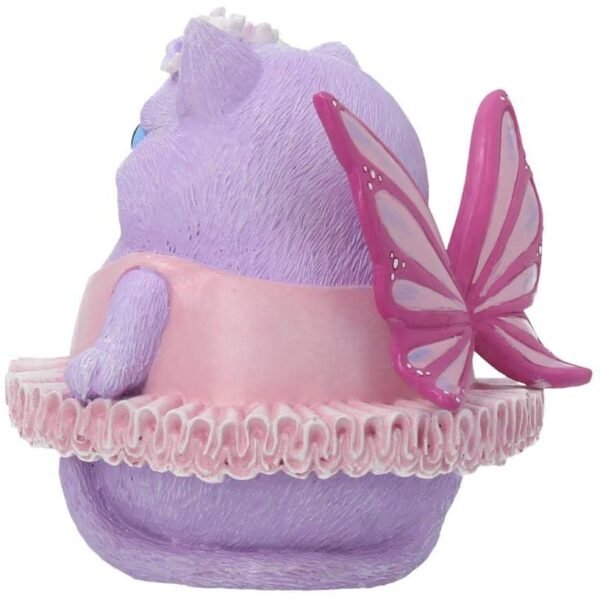 Magicun N.Giftware~Feline Fairy Magic Figurine 16cm Purple, Resin, One Size