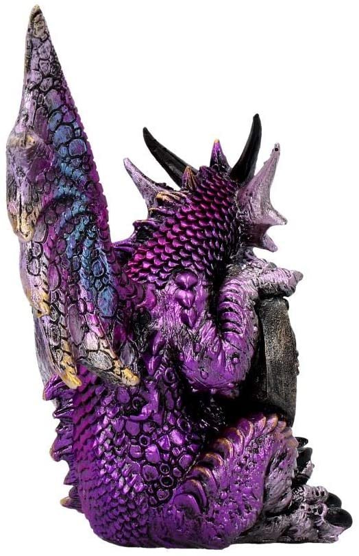 Fantasy Collection~ Dragon's Emerald 25cm, Purple