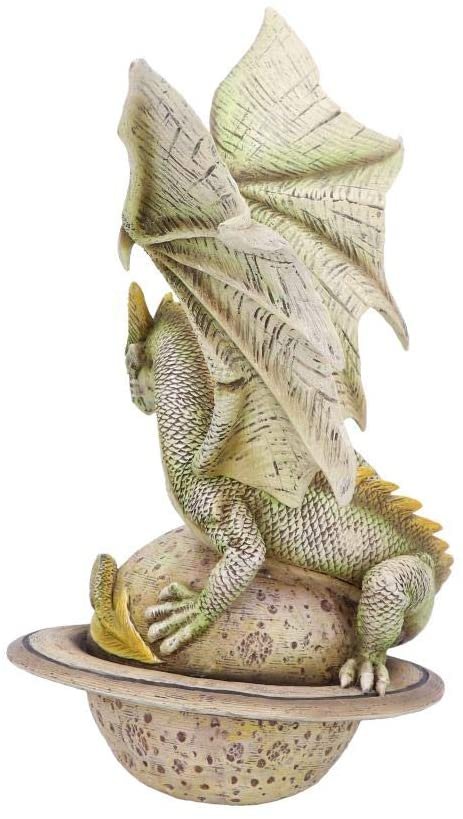 Fantasy Collection~ Saturn Guardian Green Planet Dragon Figurine, Polyresin, 26.5cm