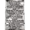 Magicun N.Giftware~Nights Watch Magnet 10cm Game of Thrones, Silver