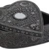 Wiccan Collection~B4329M8 Spirit Board Box 9cm Black