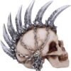 Steampunk Collection~U4945R0 Chain Blade Mohican Mohawk Knife Skull Ornament