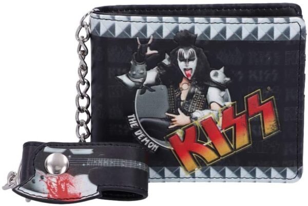 Band Merchandise~ Officially Licensed KISS The Demon Wallet, 11cm