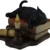 Magic  Collection~The Witching Hour Black Cat Sculpture