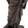 Magic  Collection~Bronze Finish Socrates Statue Philosophy