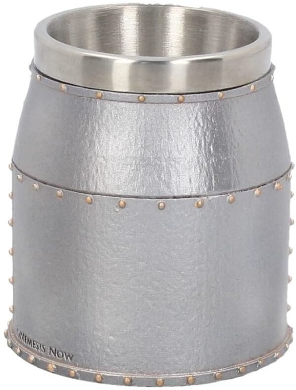 Mythology Collection~ Crusader (Set of Four) Shot Glasses 14cm Silver