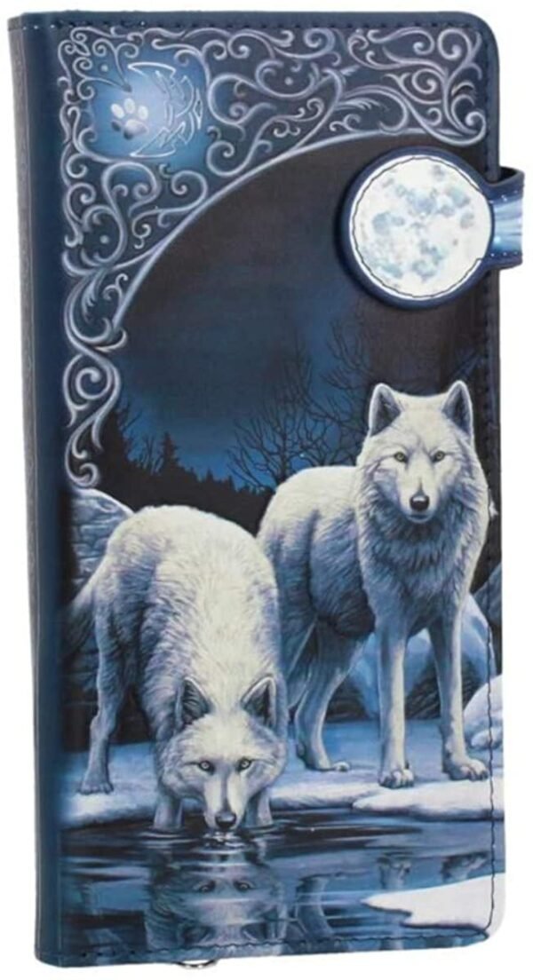 Lisa Parker Women Warriors of Winter Wolf Embossed Purse