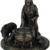 Magic  Collection~Veronese Ceridwen - Celtic Goddess of Knowledge with Cauldron Statue