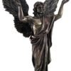 Magic  Collection~Bronzed Angel Metatron Statue with Colored Accents