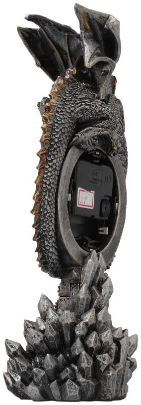 Magicun N.Giftware~Clockwork Reign Clock 32 cm Grey, Size 32cm