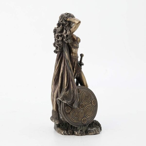 Magicun  Collection~Norse Goddess Freya Antique Bronze Finish Statue