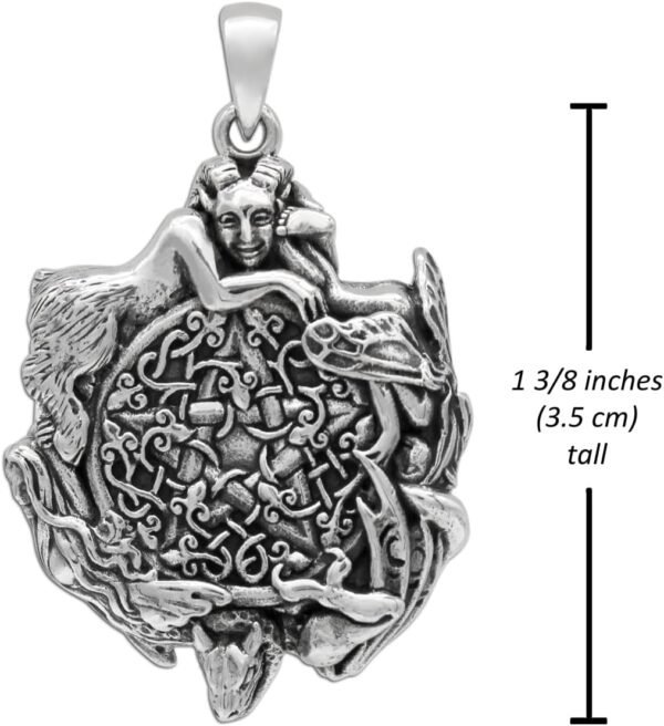 Sterling Silver Fairy Pentacle Pendant