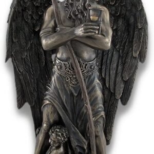 Magicun  Collection~Chronos `Father Time` Standing with Child Playing at His Feet