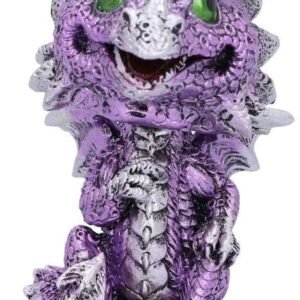 61Ktffwf4_2BL._AC_SL1000 Magicun N.Giftware~Bobling Purple Metallic Dragon Bobble Head Figurine, Polyresin, 9.5cm