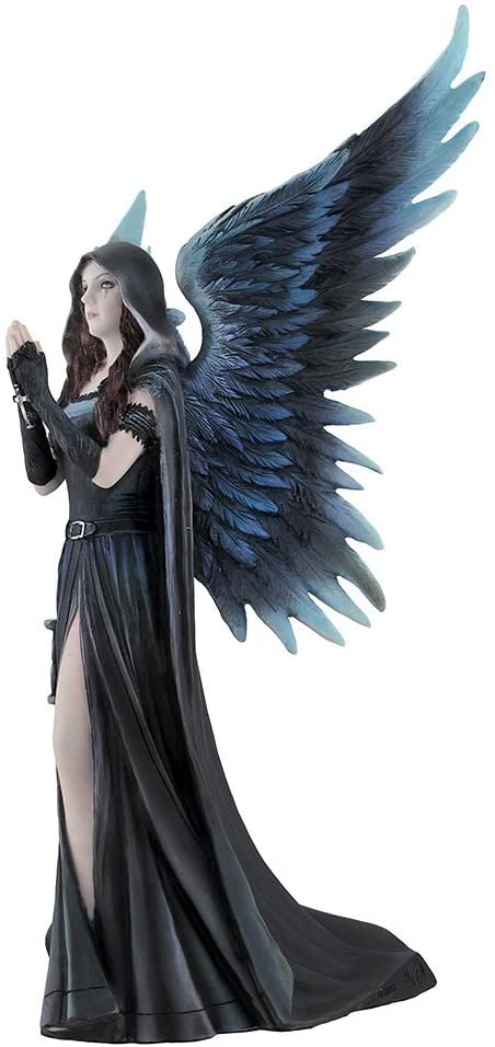 Magic  Collection~Anne Stokes Harbinger Angel of Death Statue