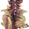 Magicun N.Giftware~Ruby Dragonling Figurine 16cm Red